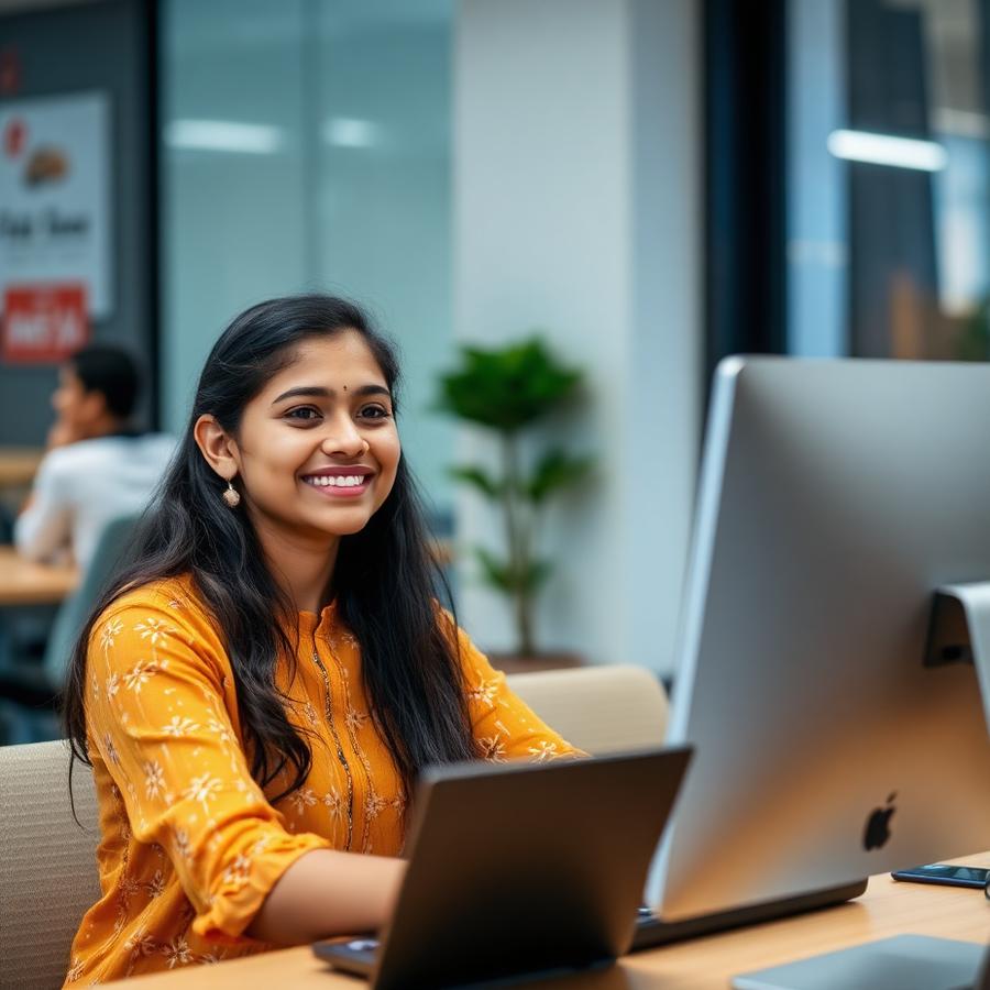 Digital marketing student